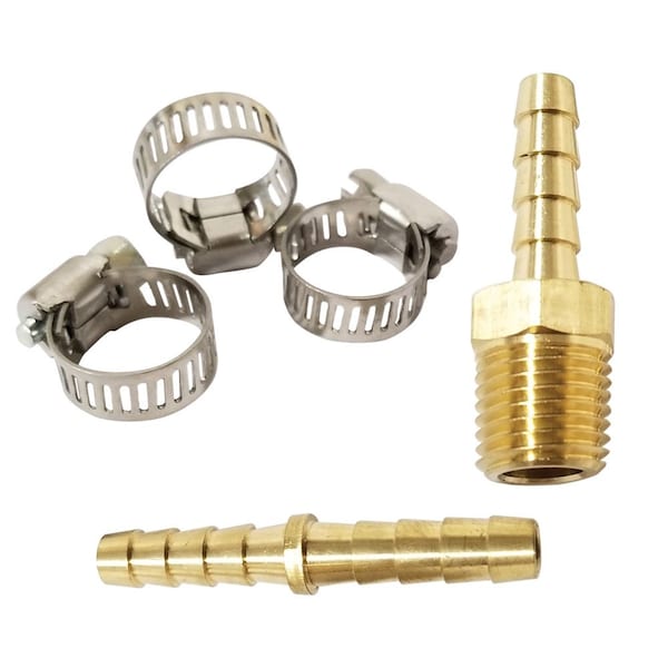 Interstate Pneumatics Hose Repair Kit For 1/4 Inch Hose Replaces Hitachi 115162 H4RK - main
